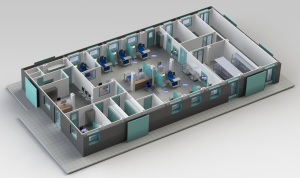 Complete offer : Modular care and treatment centres